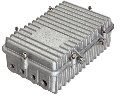 Die-cast aluminum telecommunications equipment housing Die-cast aluminum telecommunications equipment housing